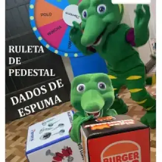 Dados de espuma publicitarios afull color de 50 cm