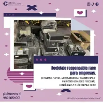 Compramos PCs torres y laptops usadas
