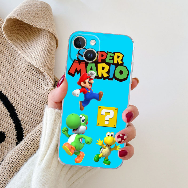 CASE PARA IPHONE 14 DE MARIO BROS