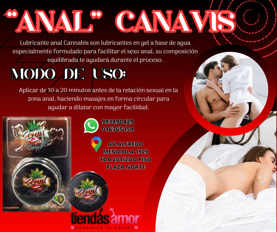 SEXSHOP DILATADOR ANAL DE CANNAVIS SEXUAL EN CREMA