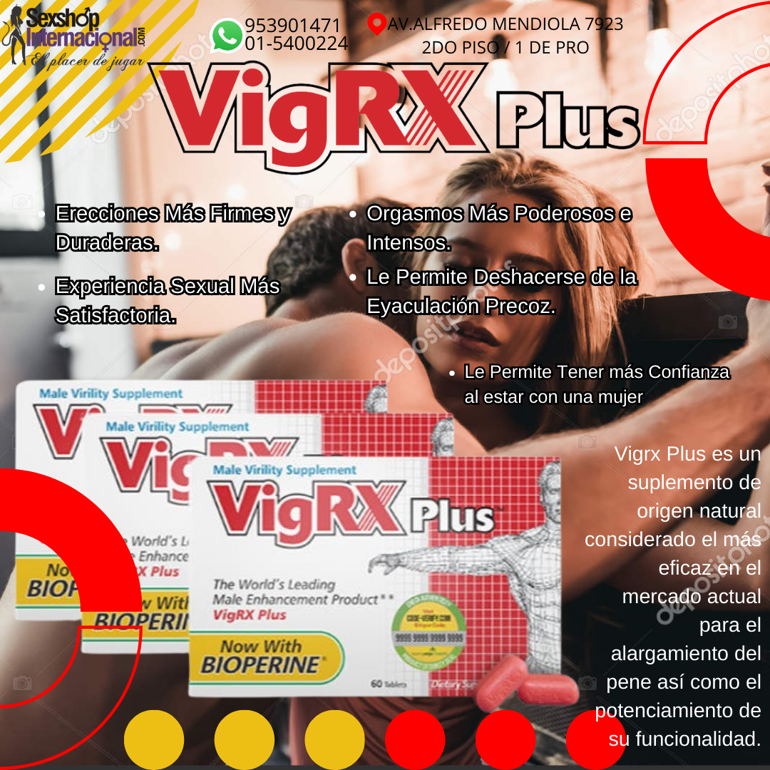 VIGRXPLUS POTENCIA MASCULINA SEXSHOP LOS OLIVOS