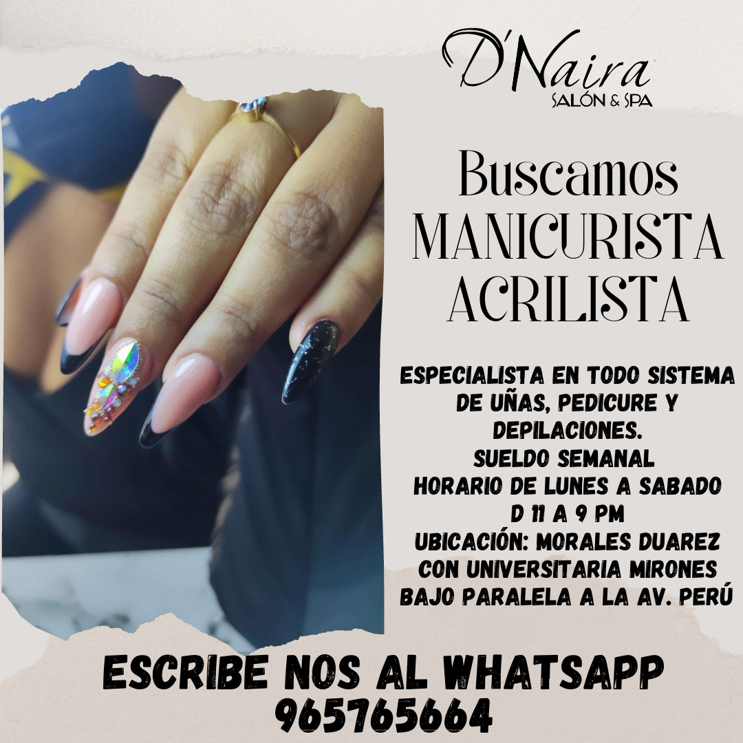 Manicurista acrilista