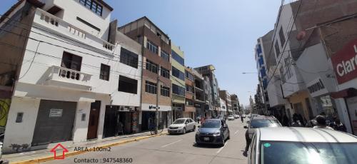 100 m² – SE ALQUILA LOCAL COMERCIAL EN PLENO CENTRO DE CHICLAYO