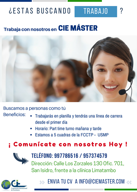 Asesor Call Center en San Isidro