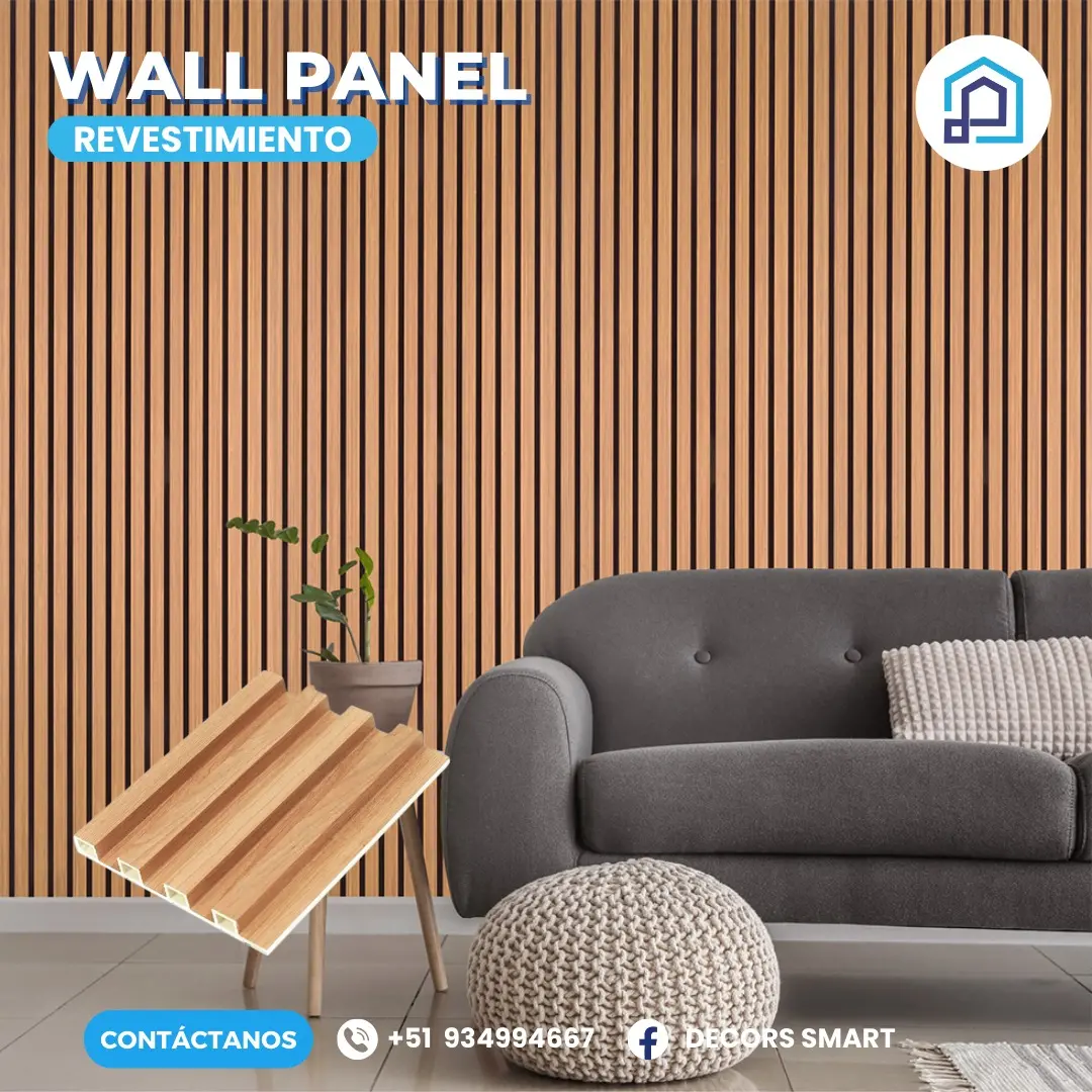 Wall panel Revestimiento moderno interiores 