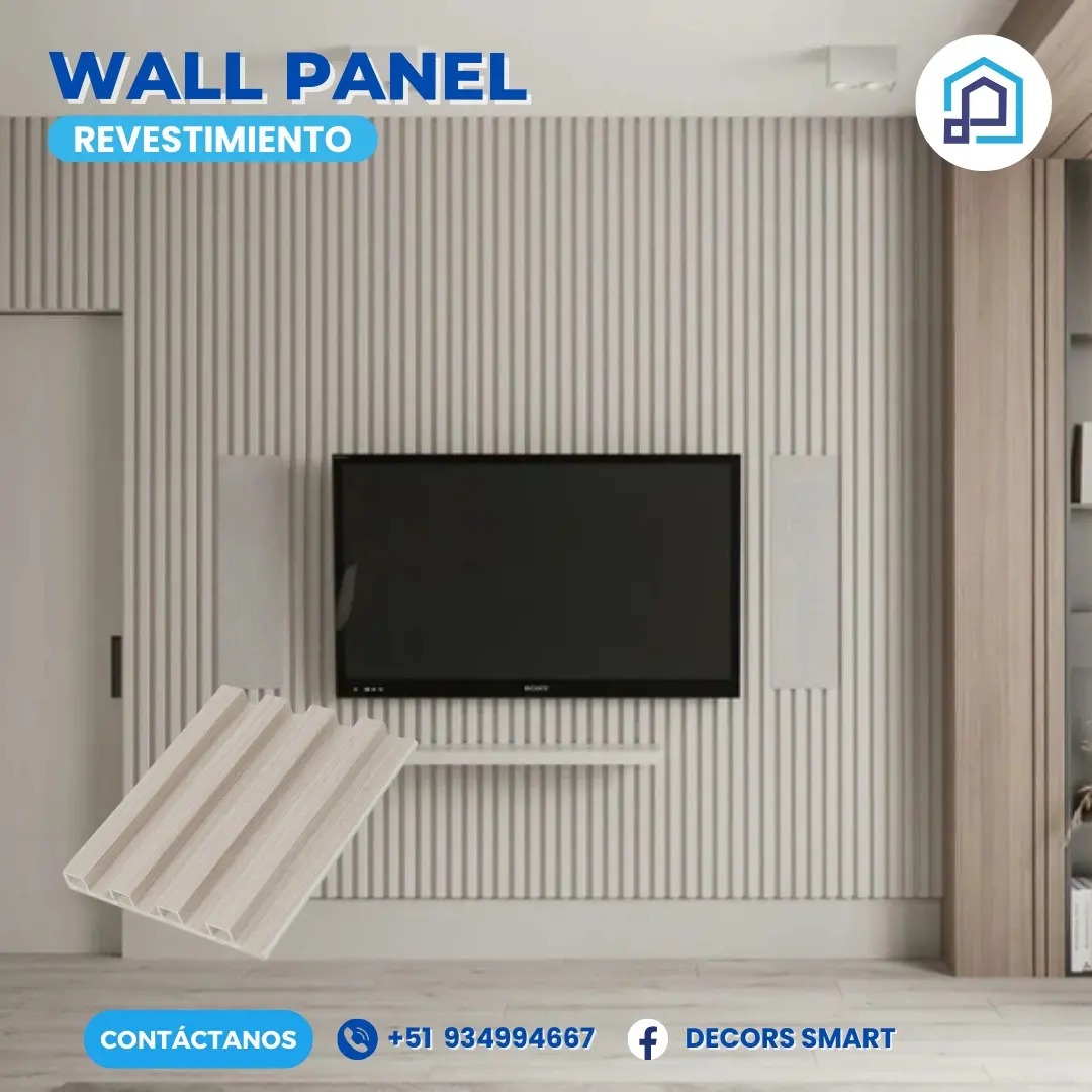 Wall panel Revestimiento moderno interiores 