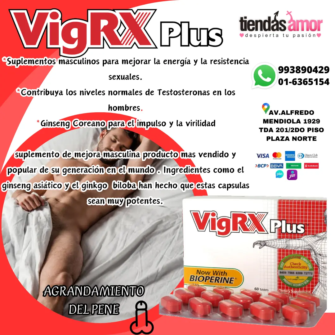  MEDICINA VIGRX PLUS 