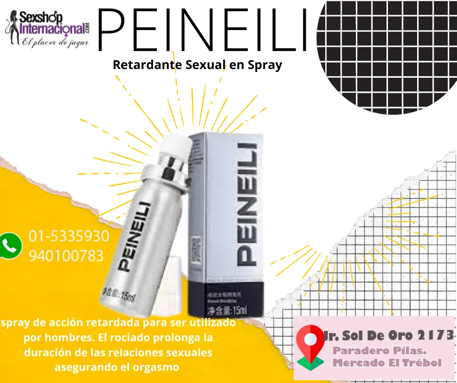 Retardante PEINEILI NATURAL SEXSHOP - JR. SOL DE ORO