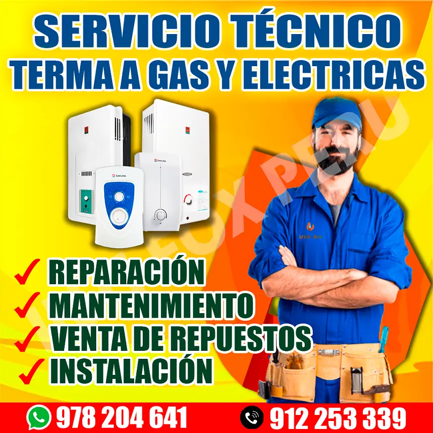 Servicio Técnico en Minutos REPARACION DE TERMA