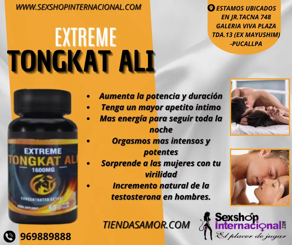 RECUPERA TU CONFIANZA CON TONGKAT ALI ERECCIONES FUERTES Y DURADERAS 