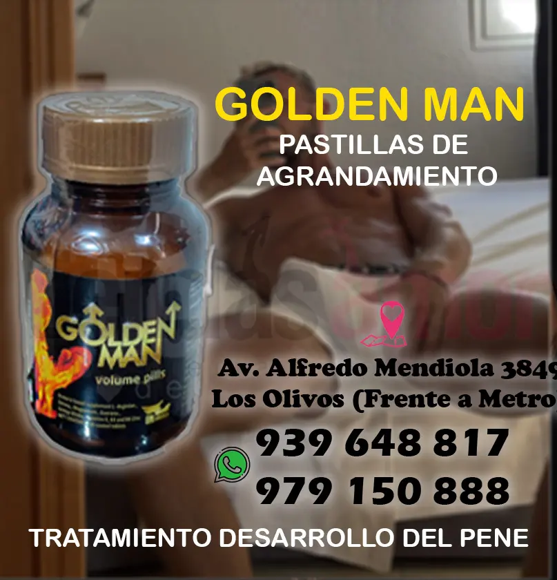 GOLDEN MAN TRATAMIENTO PENE MAS GRANDE - TIENDAS AMOR IZAGUIRRE