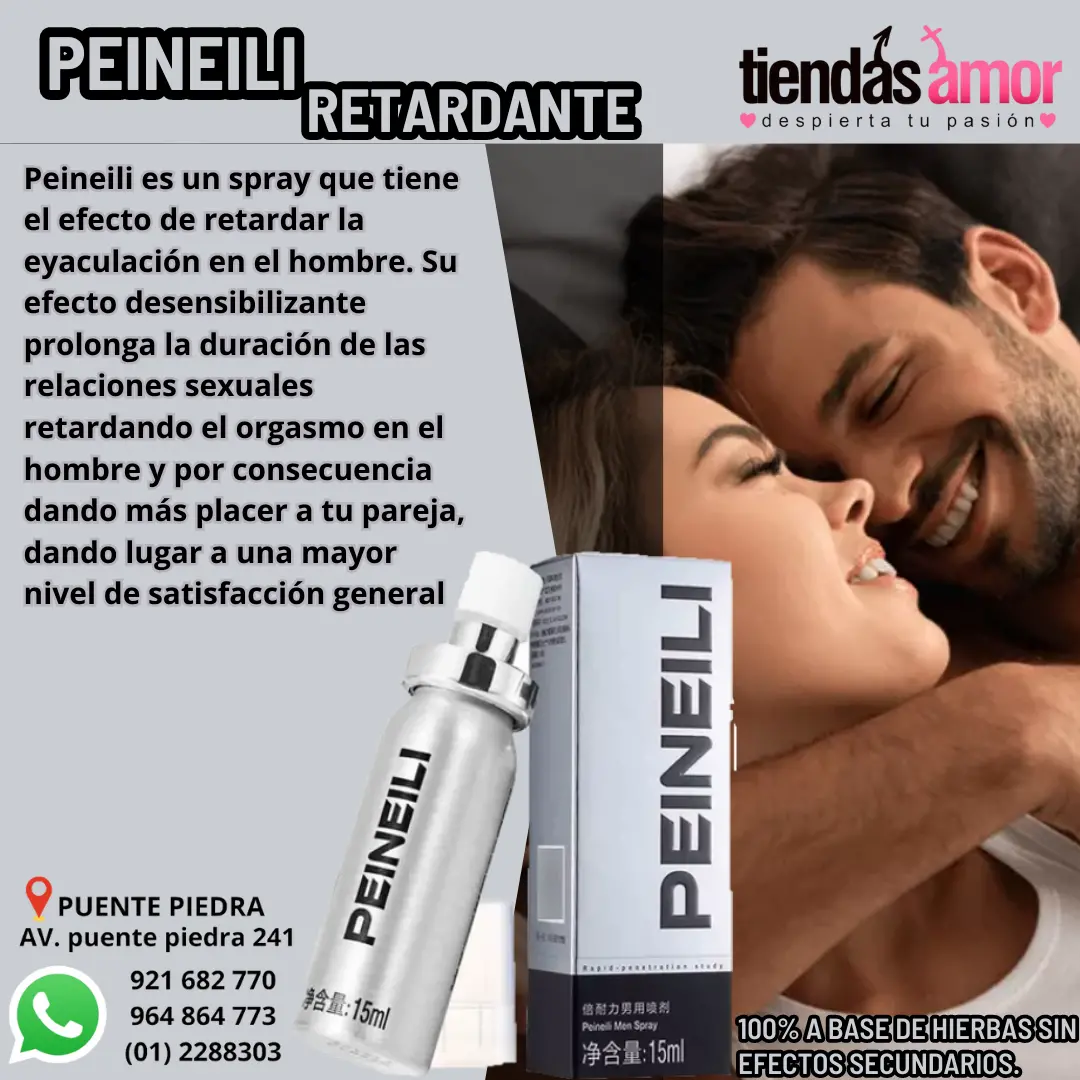 SPRAY - RETARDANTE PEINEILI más placer a tu pareja - PUENTE PIEDRA