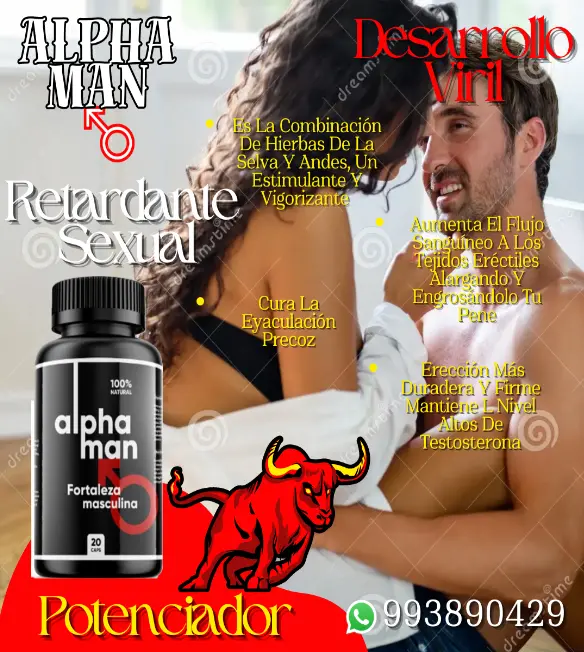 ALPHAMAN AMERICANO ESTIMULANTE Y VIGORIZANTE HERBAL 993890429