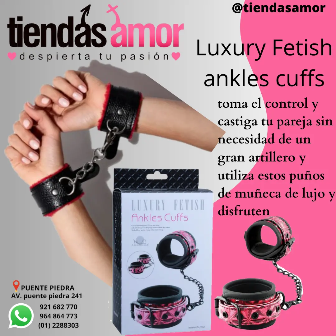 Esposas Wrists Cuffs Toma el control y castigar tu pareja 