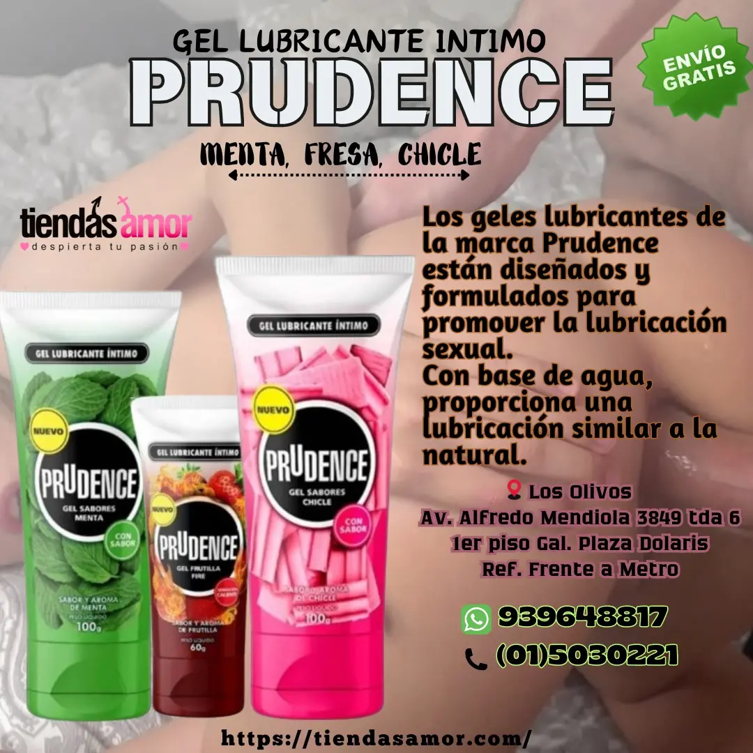  Gel Lubricante Íntimo Prudence - AV. ALFREDO MENDIOLA 3849