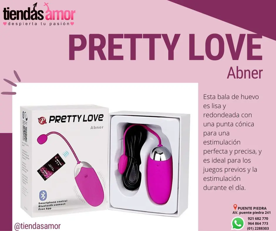 Pretty Love Abner Inalámbrico con control Bluetooth por app IOS y Android Recarga USB.