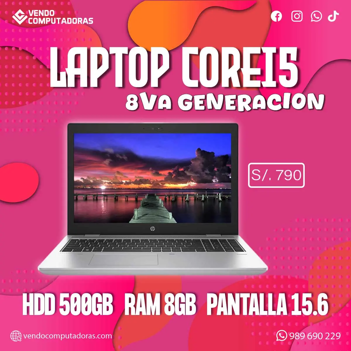  TU NUEVA HP CORE I5 ESPERA POR TI 