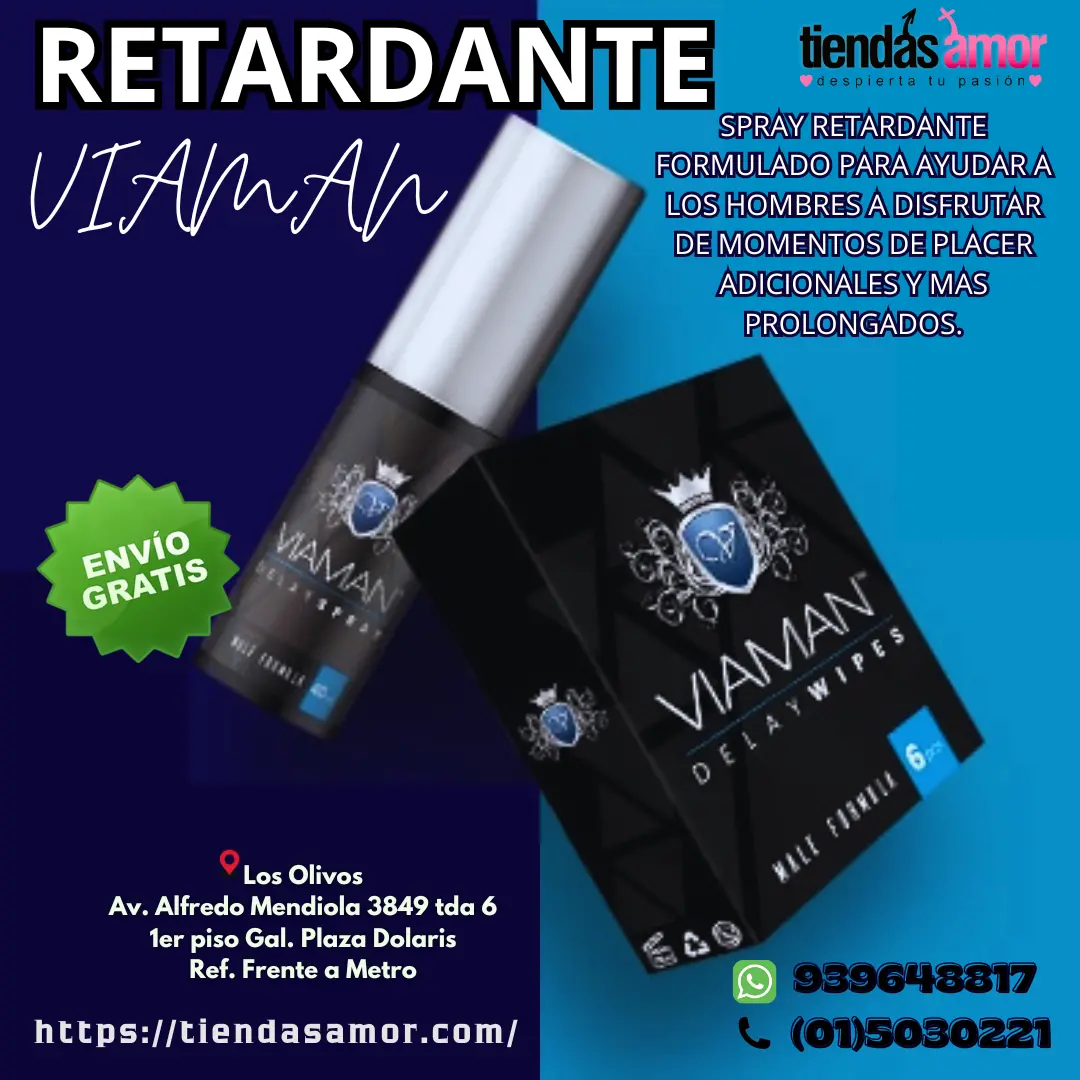 RETARDANTE VIAMAN SPRAY MAS POTENCIA