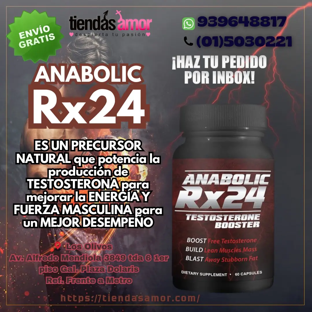 Anabolic RX24 PRECURSOR NATURAL DE TESTOSTERONA - IZAGUIRRE