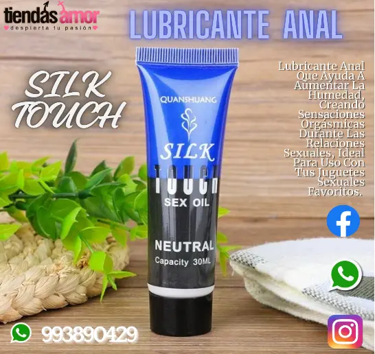 SLIK TOUCH-LUBRICANTE ANAL-SENSACION ORGASMO-JUGUETES-SEXSHOP-993890429