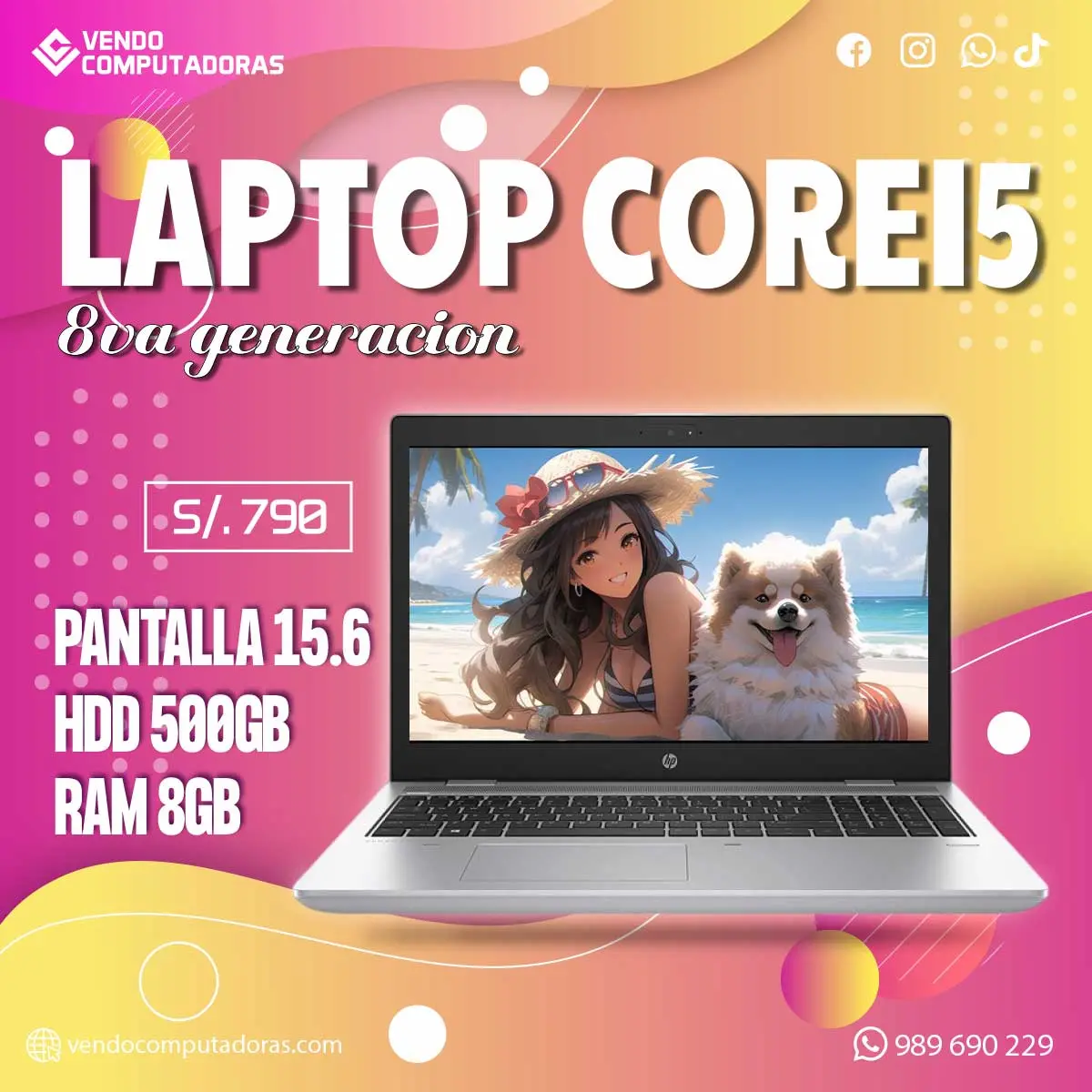  ACTUALIZA TU TECNOLOGÍA CON HP CORE I5 