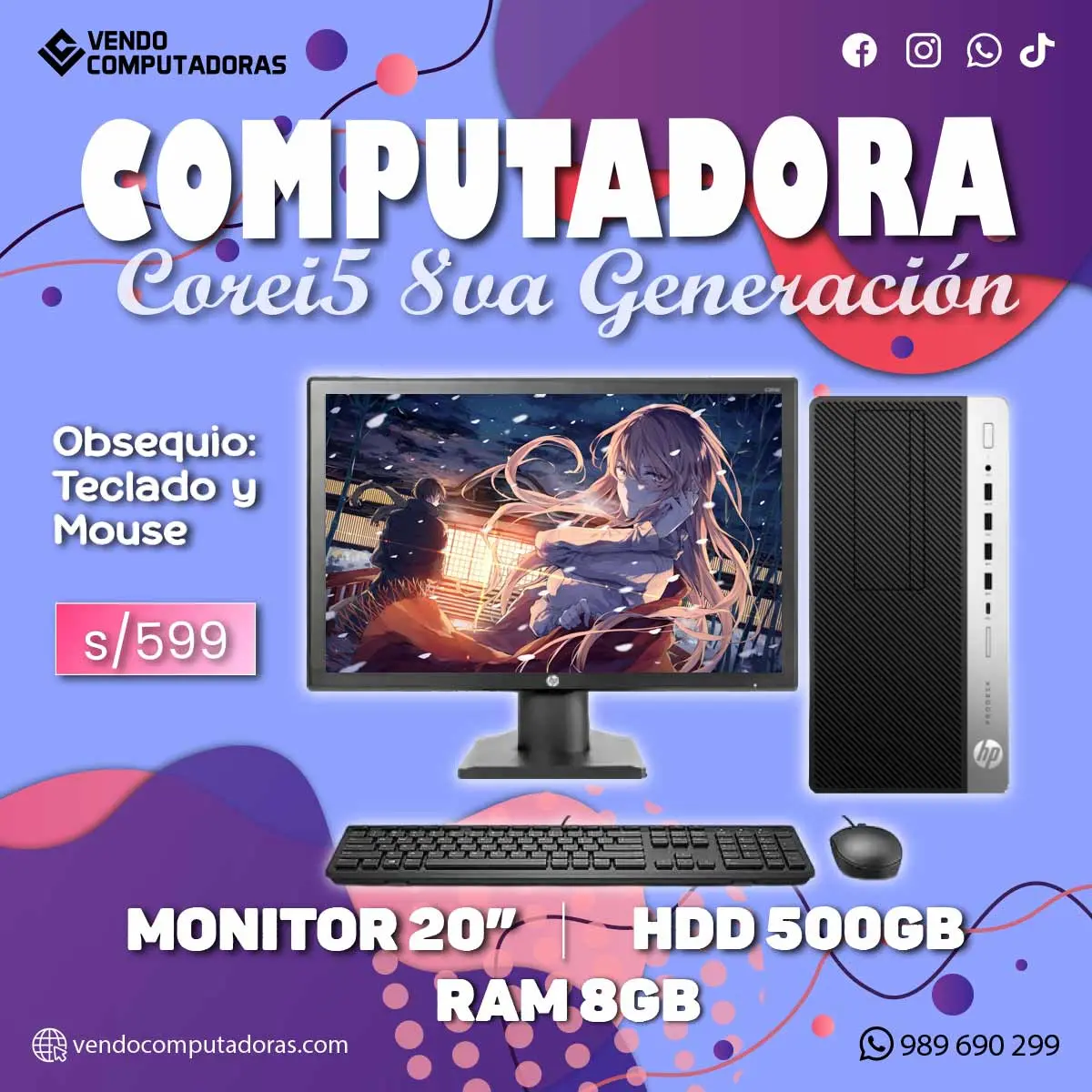  NO TE LO PIERDAS PC CORE I5 EN PROMOCIÓN 