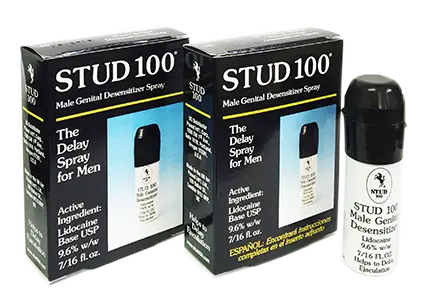 Stud 100 Dorado Retardante Elimina la Eyaculacion Precoz Original