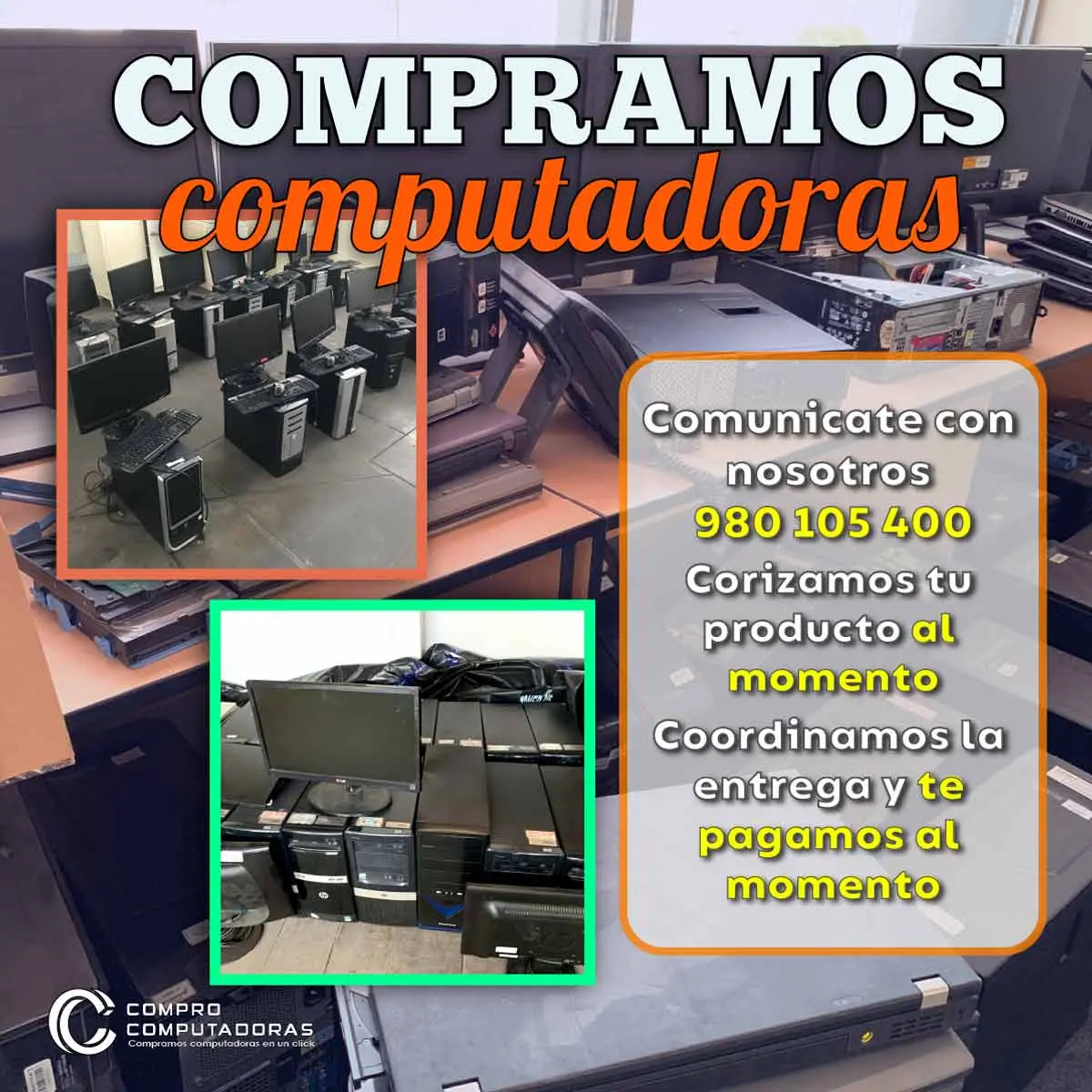  PAGO INMEDIATO POR TU COMPUTADORA USADA 