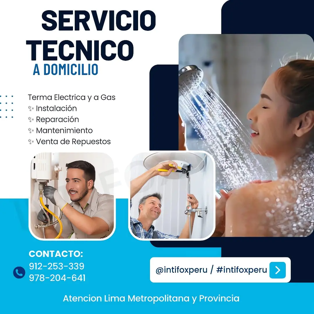 Termas a Gas La Solución Práctica para el Frío servicio tecnico a domicilio en miraflores 