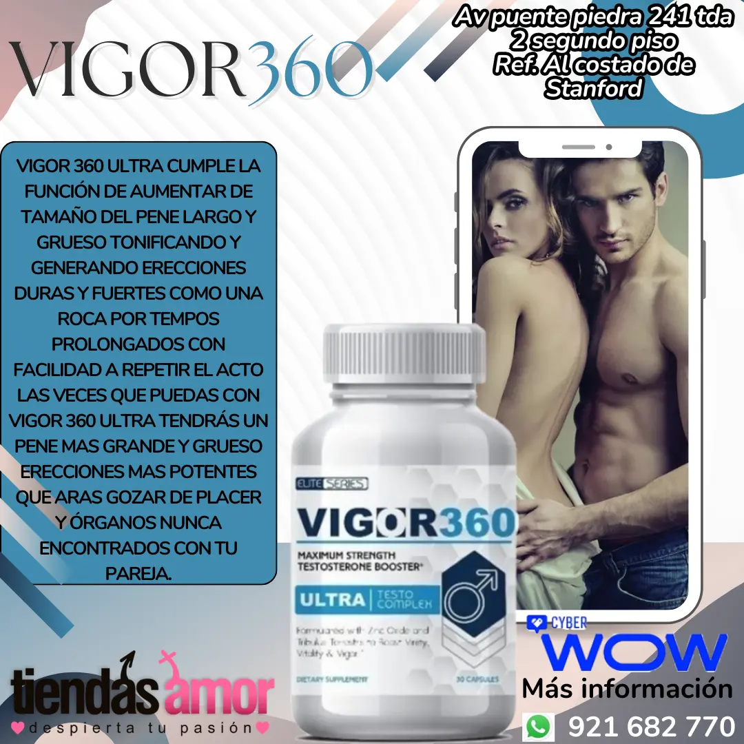 Vigor 360 Original Orgasmos más intensos y un placer sexual más profundo