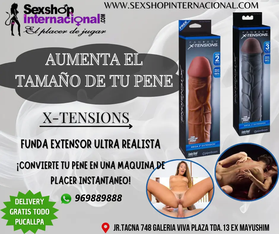 AUMENTA EL TAMAÑO DE TU PENE SIN CIRUGIAS COSTOSAS AL INTANTE CON FUNDA ULTRA REALISTA