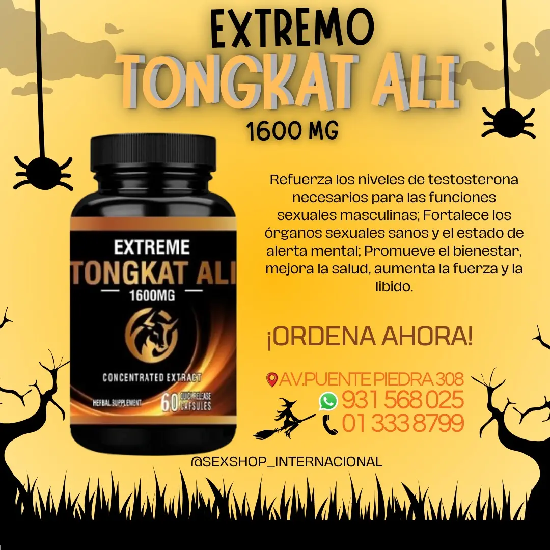 TONGKAT ALI REFUERZA TUS NIVELES DE TESTOSTERONA EN HALLOWEEN OFERTAS 931568025