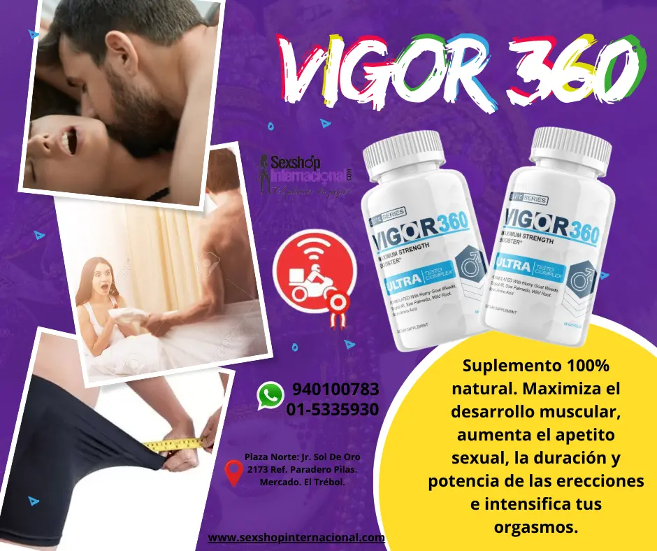 VIGOR 360 AUMENTO DEL APETITO SEXUAL