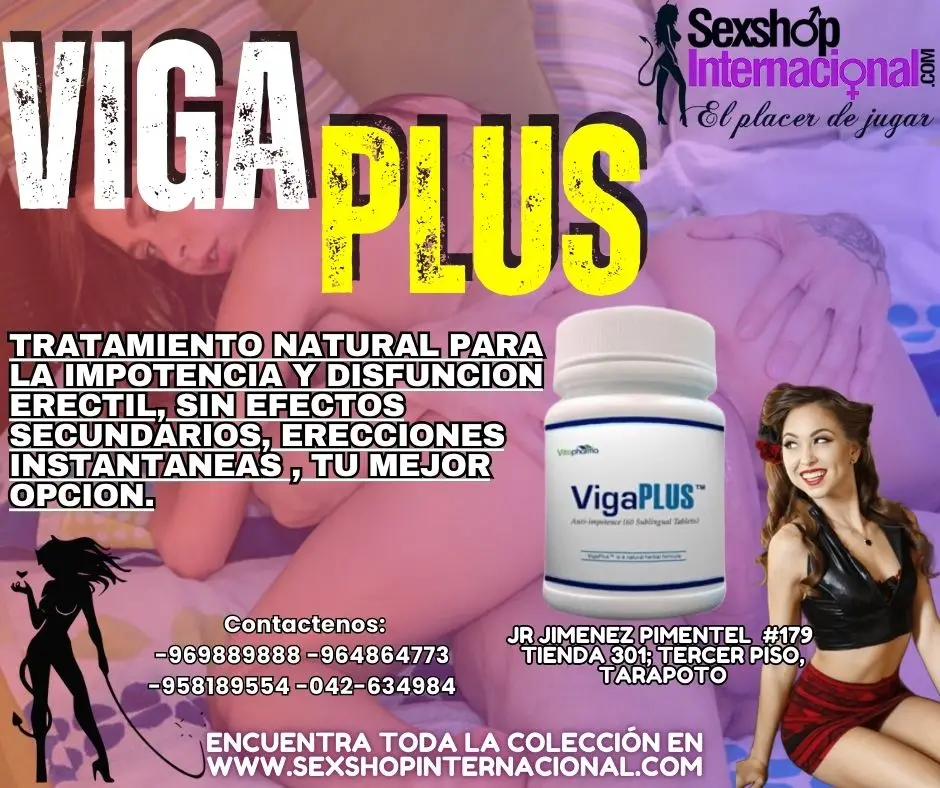 VIGA PLUS EL MEJOR POTENCIADOR SEXUAL PARA TI CABALLERO