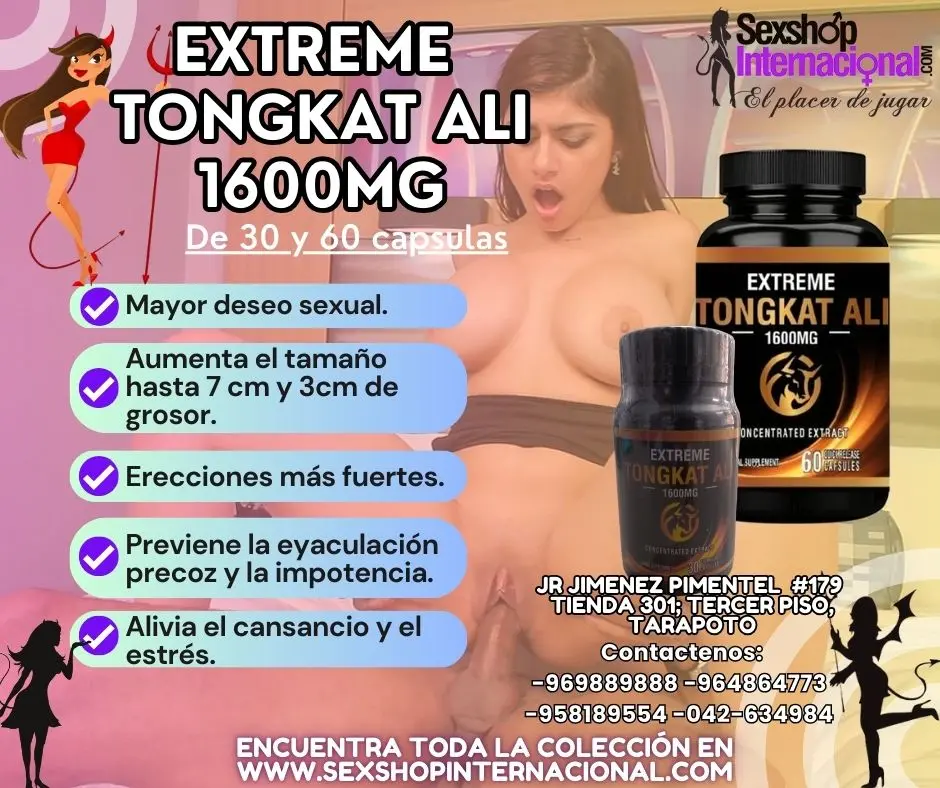 TONGKAT ALI SIEMPRE ESTARAS ACTIVO Y PREPARADO PARA TODO