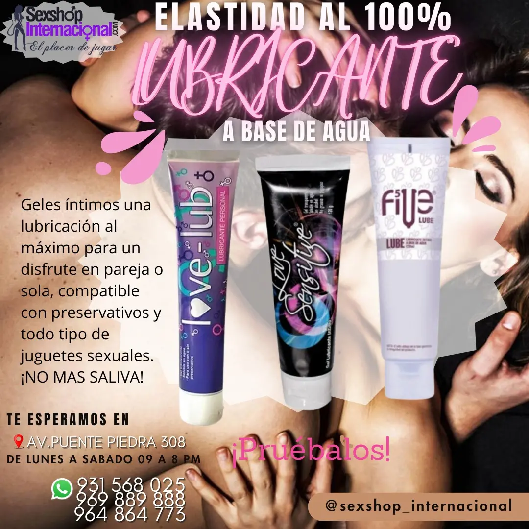 LUBRICANTE A BASE DE AGUA SEXSHOP PUENTE PIEDRA 308 EN LIMA