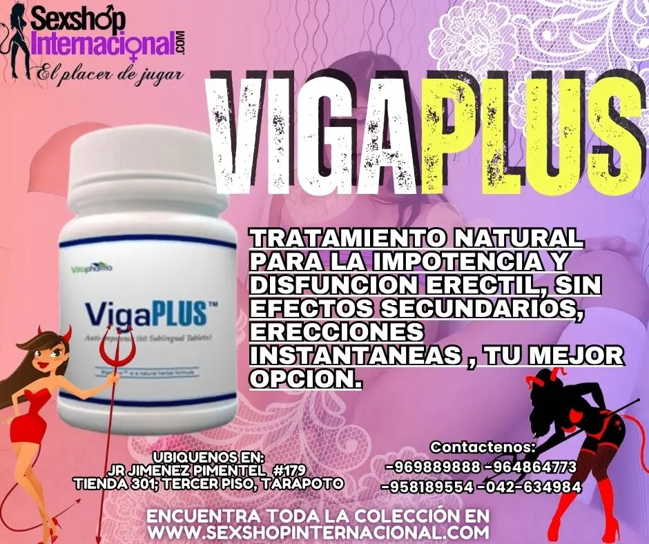 VIGAPLUS DILE ADIOS A LA IMPOTENCIA