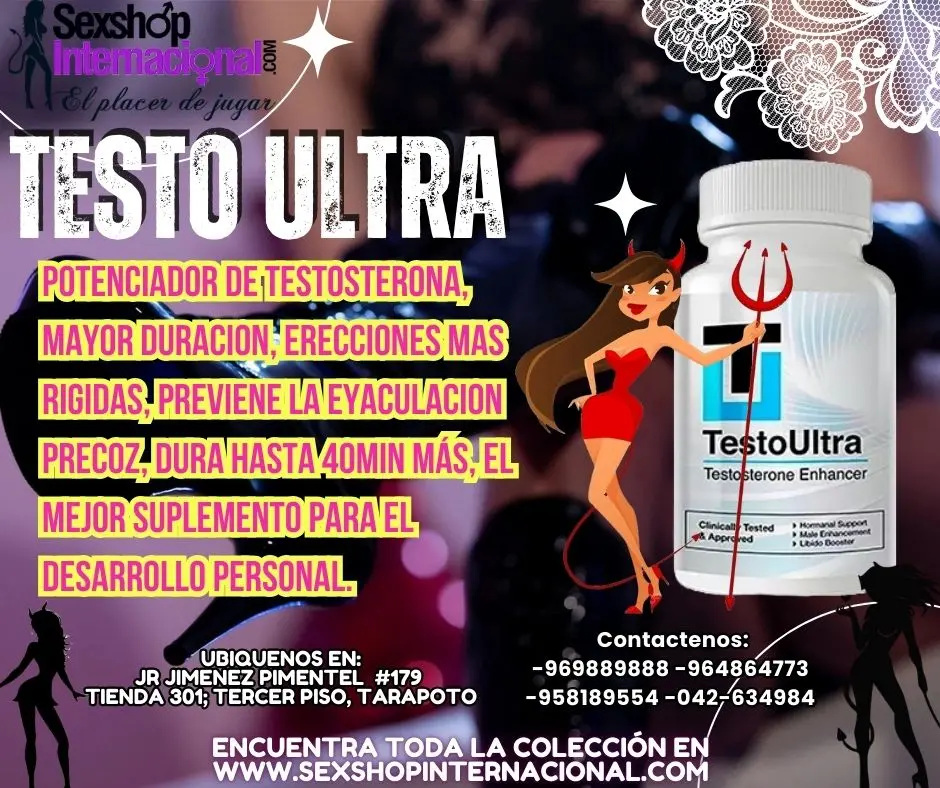 TESTO ULTRA POTENCIA TU RENDIMIENTO AL MAXIMO