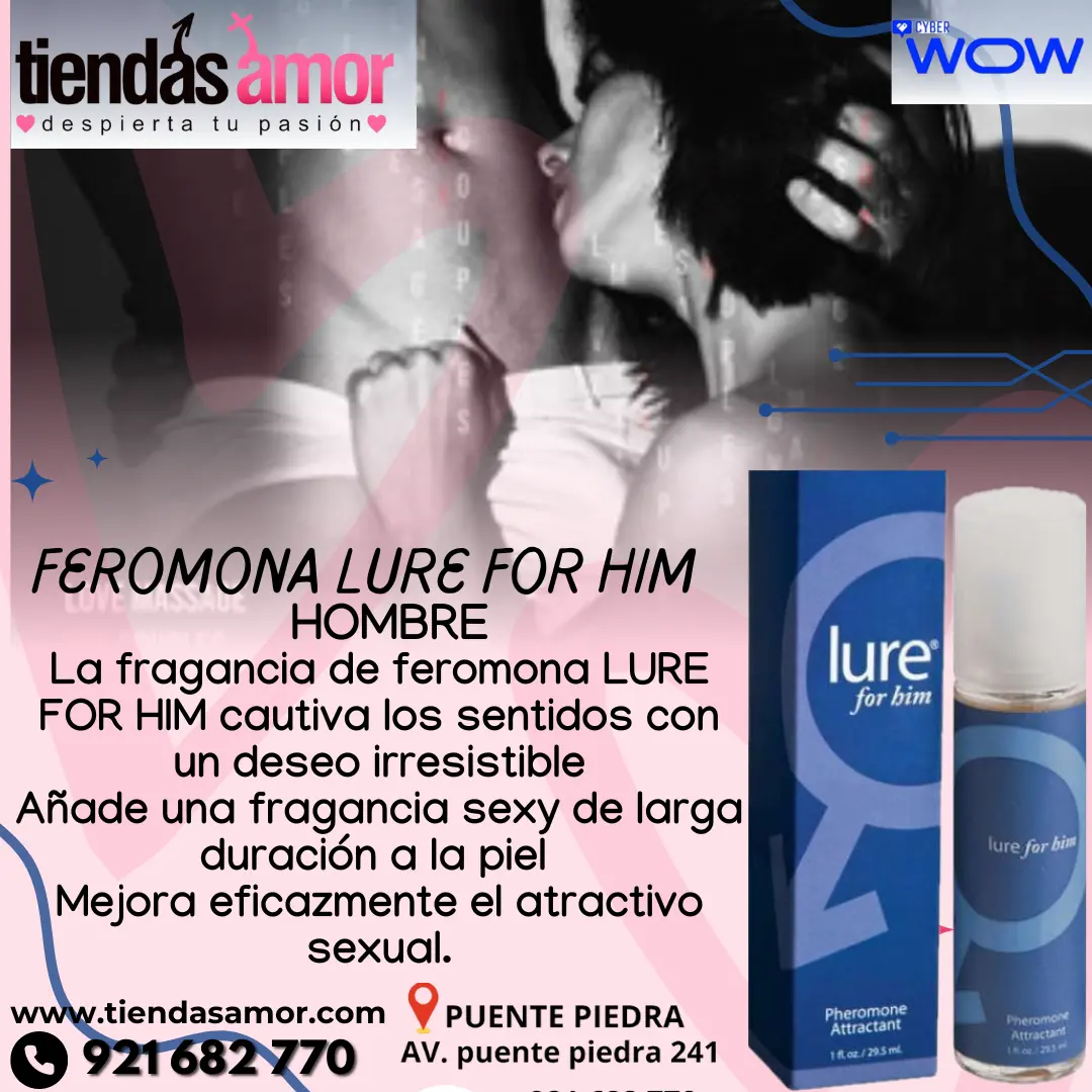 Perfume de feromonas Afrodisíaco Lure her Lure him Orgasmo Perfume corporal en spray con gran aroma