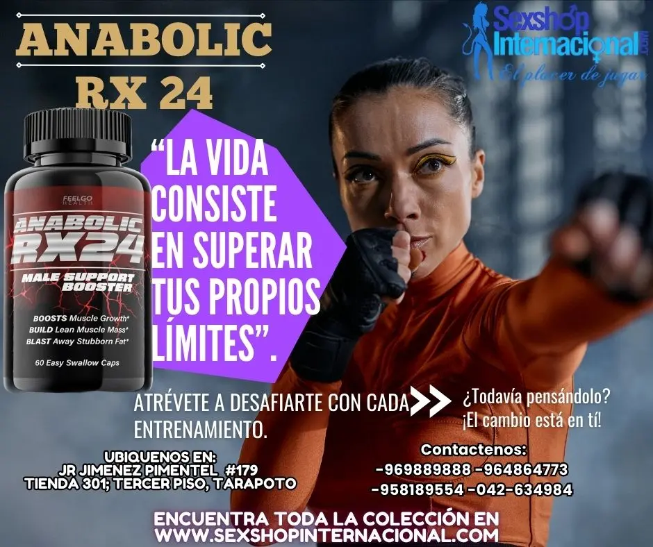 ANABOLIC RX 24 SUPERA TUS PROPIOS LIMITES
