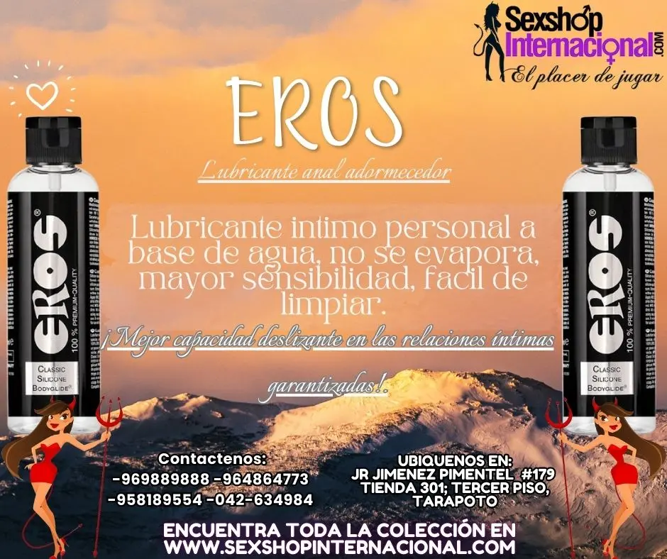 EROS LUBRICANTE ESTIMULADOR DE LA ZONA ANAL