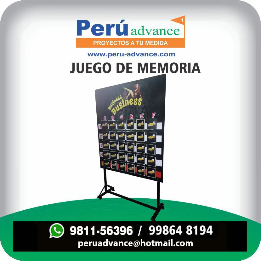 TABLERO DE MEMORIA de PEDESTAL