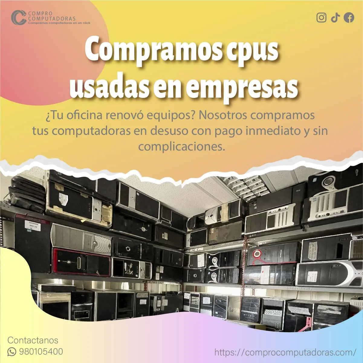 Pago justo por tu UPS obsoleta en Lima
