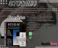 SEXSHOP RETARDANTE ORIGINAL STUD 100 EN SPRAY DESENSIBILISADOR GENITAL