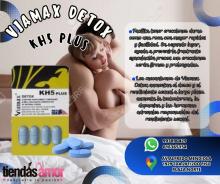 VIAMAX DETOX KH5 PLUS POTENCIADOR SEXUAL Y DURA MAS TIEMPO