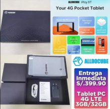 TABLET 4G ALLDOCUBE IPLAY 32GB NUEVO SELLADO ORIGINAL