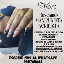 Manicurista acrilista