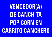 VENDEDOR DE CANCHITA  POP CORN