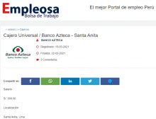 Cajero Universal / Banco Azteca - Santa Anita