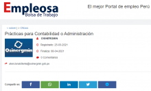 Prácticas para Contabilidad o Administración